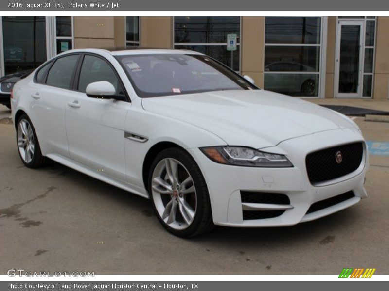 Polaris White / Jet 2016 Jaguar XF 35t