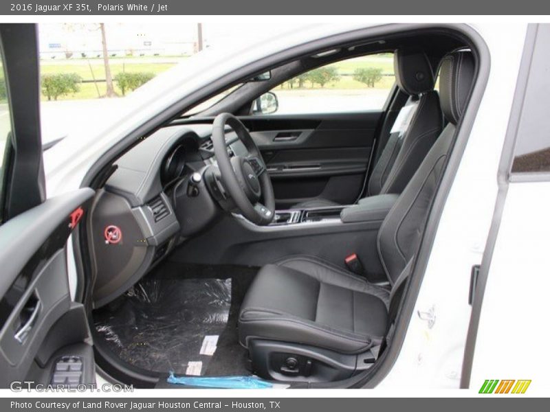 Polaris White / Jet 2016 Jaguar XF 35t
