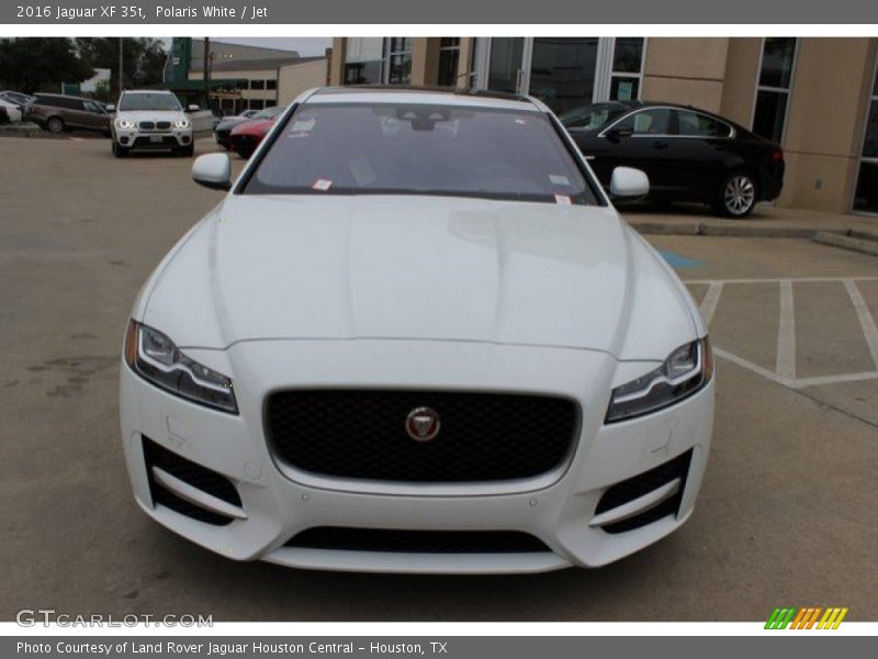 Polaris White / Jet 2016 Jaguar XF 35t