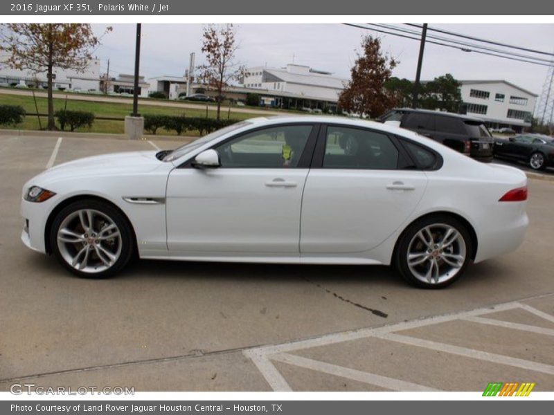 Polaris White / Jet 2016 Jaguar XF 35t