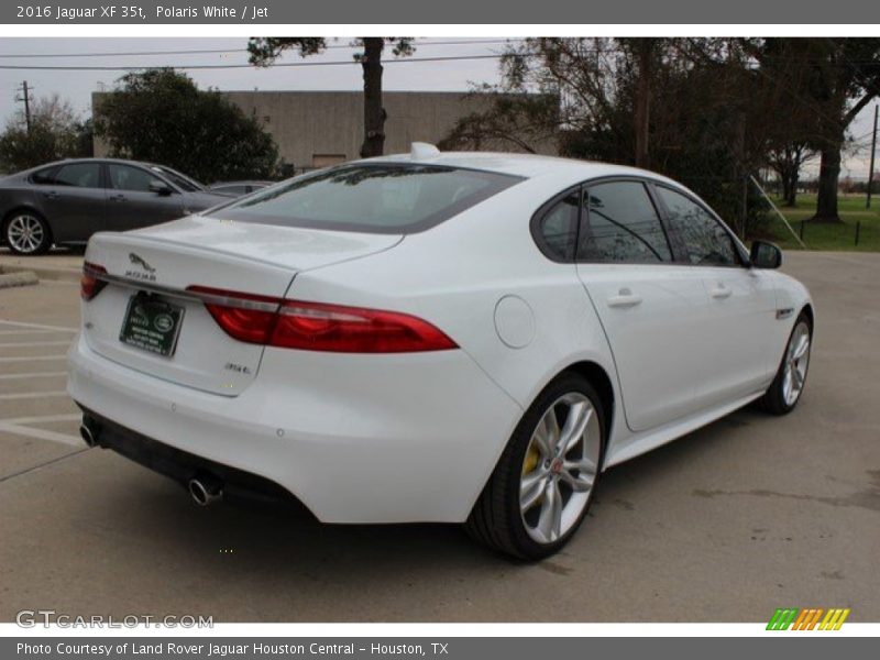 Polaris White / Jet 2016 Jaguar XF 35t