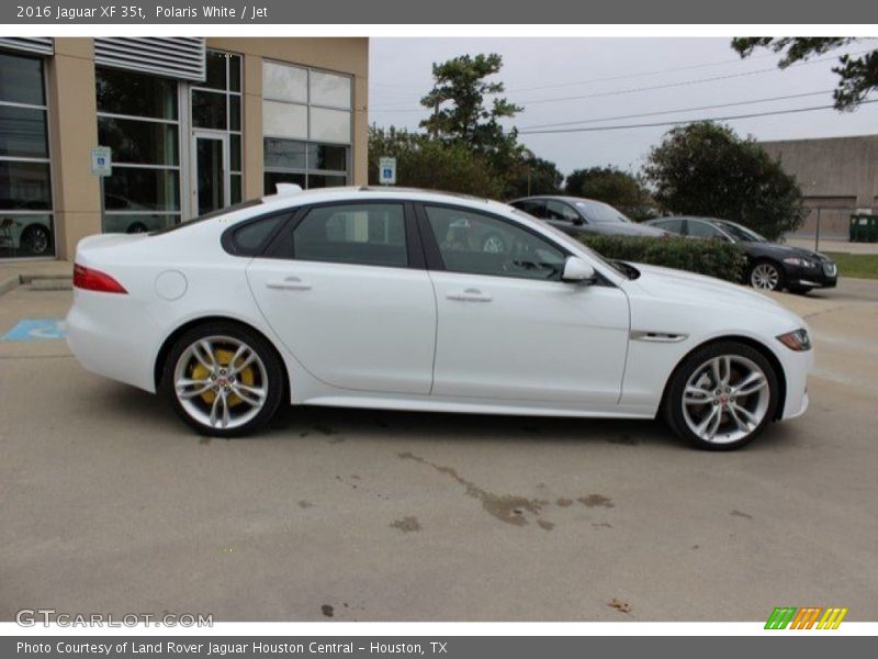 Polaris White / Jet 2016 Jaguar XF 35t