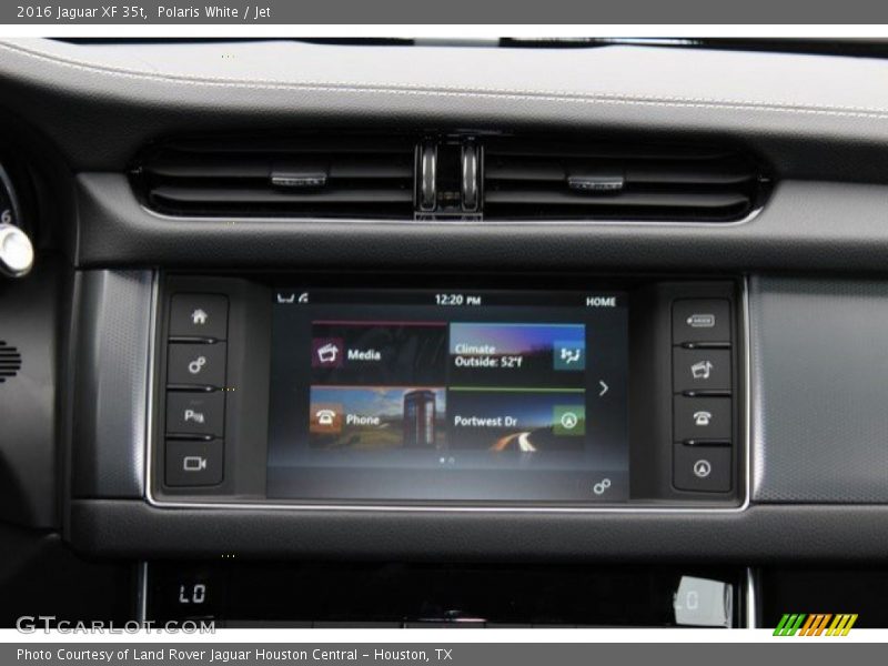 Polaris White / Jet 2016 Jaguar XF 35t