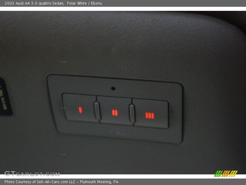 Polar White / Ebony 2003 Audi A4 3.0 quattro Sedan