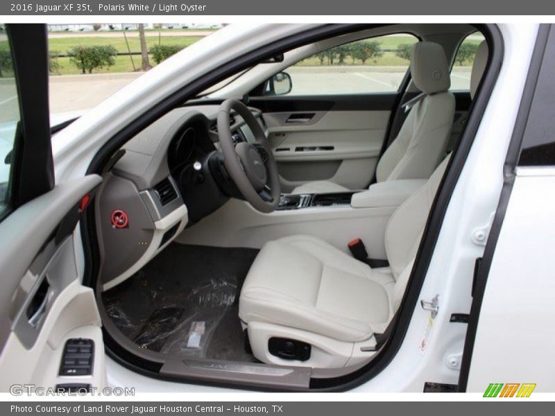 Polaris White / Light Oyster 2016 Jaguar XF 35t