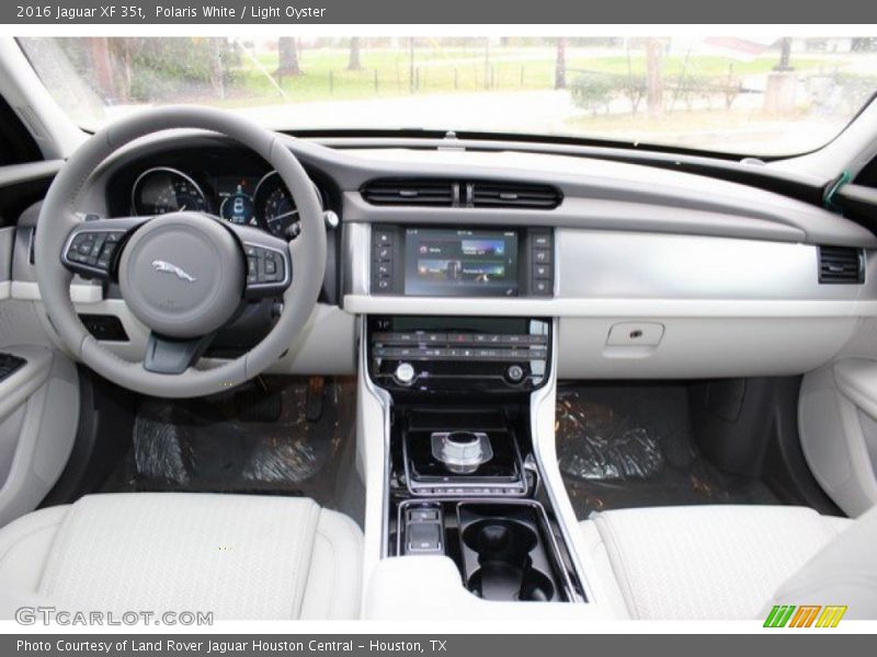 Polaris White / Light Oyster 2016 Jaguar XF 35t