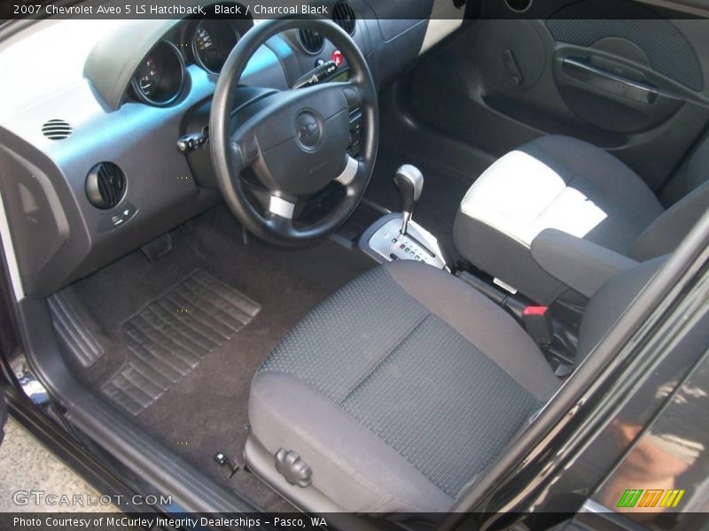 Black / Charcoal Black 2007 Chevrolet Aveo 5 LS Hatchback