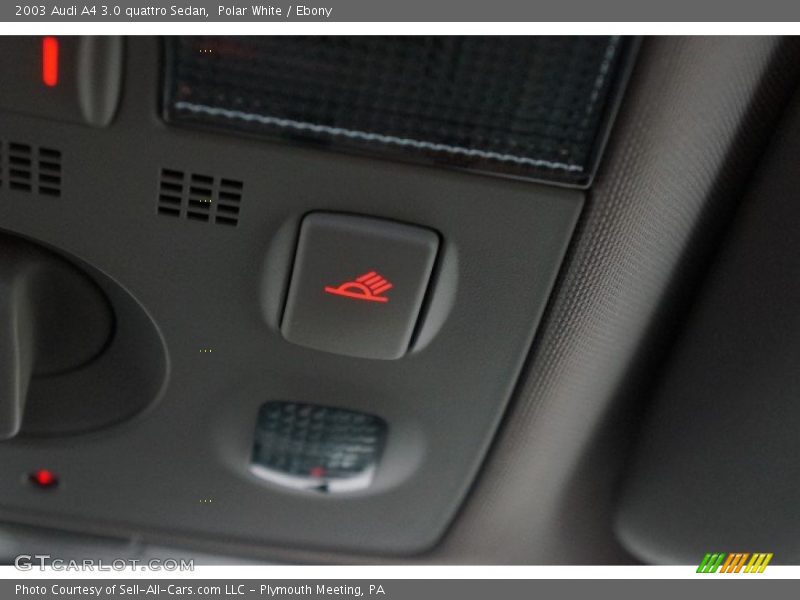 Polar White / Ebony 2003 Audi A4 3.0 quattro Sedan