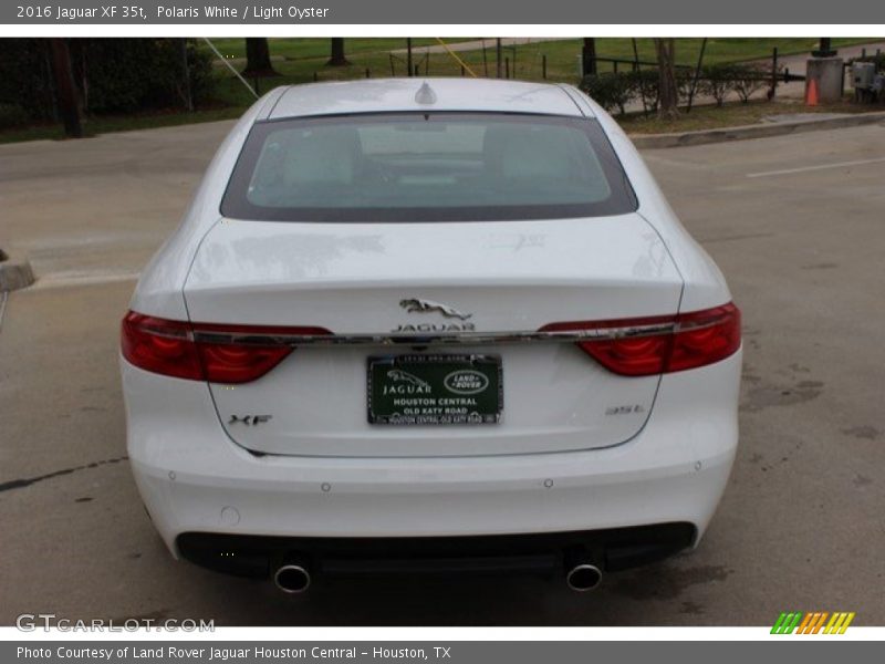 Polaris White / Light Oyster 2016 Jaguar XF 35t