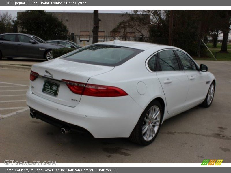 Polaris White / Light Oyster 2016 Jaguar XF 35t