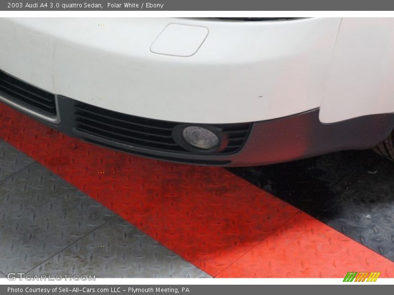 Polar White / Ebony 2003 Audi A4 3.0 quattro Sedan