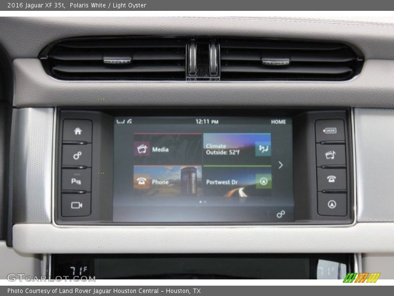 Polaris White / Light Oyster 2016 Jaguar XF 35t