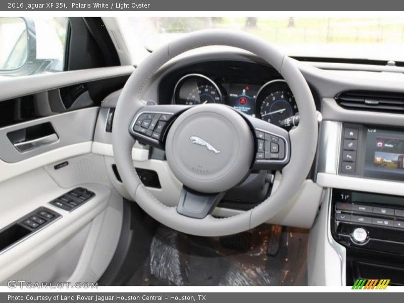 Polaris White / Light Oyster 2016 Jaguar XF 35t