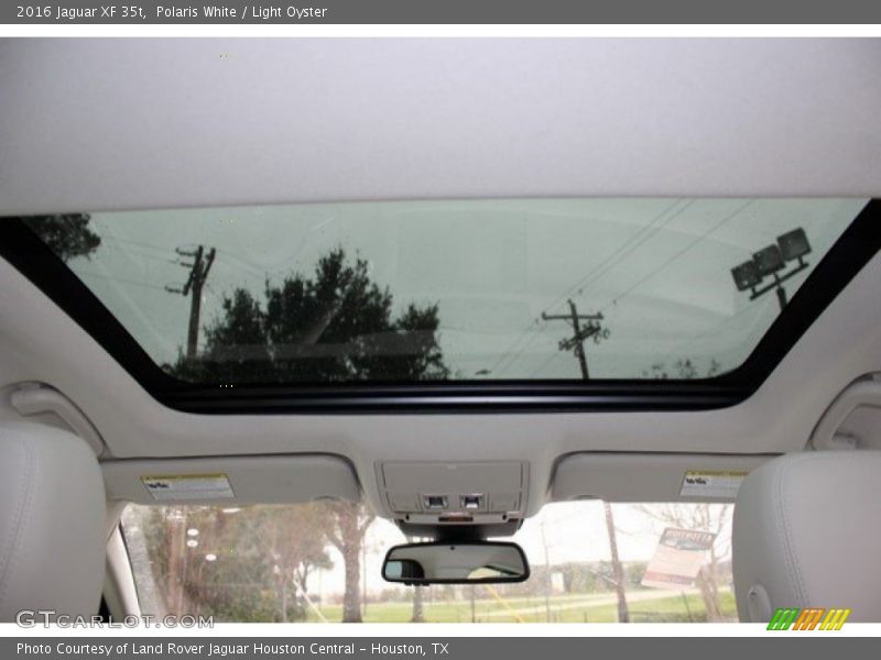 Polaris White / Light Oyster 2016 Jaguar XF 35t