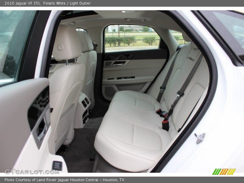 Polaris White / Light Oyster 2016 Jaguar XF 35t