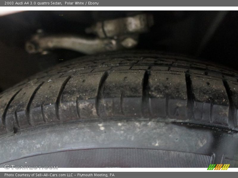 Polar White / Ebony 2003 Audi A4 3.0 quattro Sedan