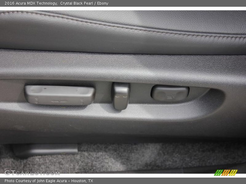 Crystal Black Pearl / Ebony 2016 Acura MDX Technology