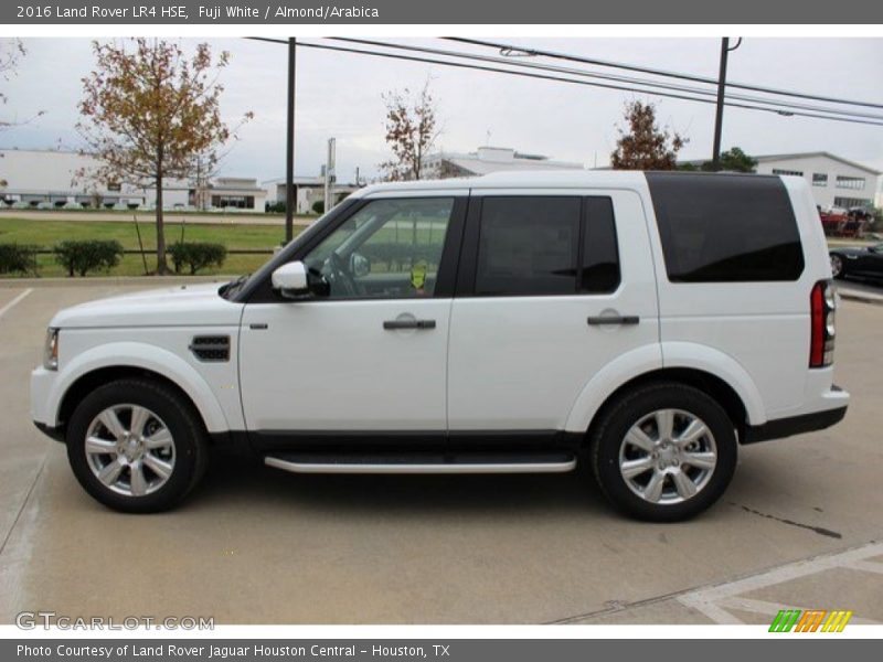 Fuji White / Almond/Arabica 2016 Land Rover LR4 HSE