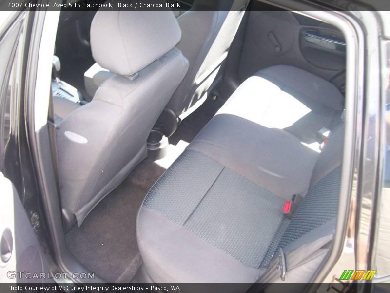 Black / Charcoal Black 2007 Chevrolet Aveo 5 LS Hatchback