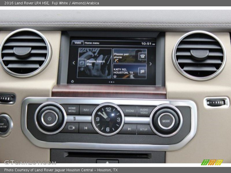 Fuji White / Almond/Arabica 2016 Land Rover LR4 HSE