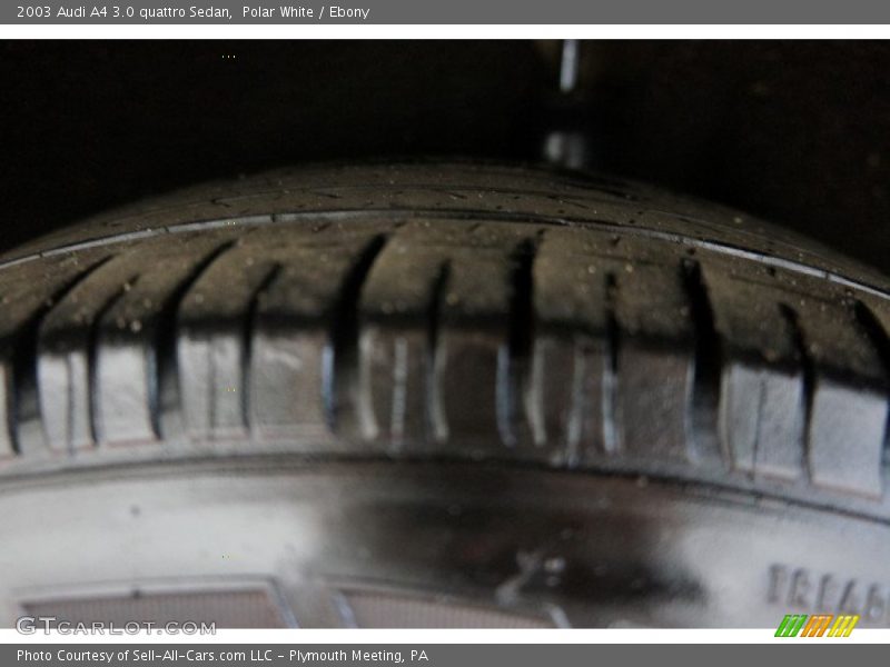 Polar White / Ebony 2003 Audi A4 3.0 quattro Sedan