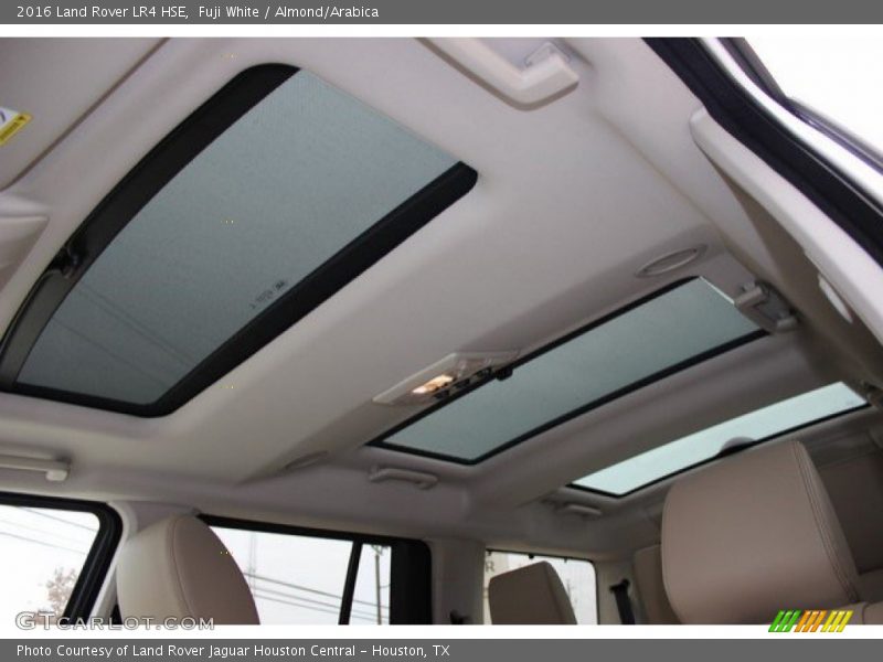 Fuji White / Almond/Arabica 2016 Land Rover LR4 HSE