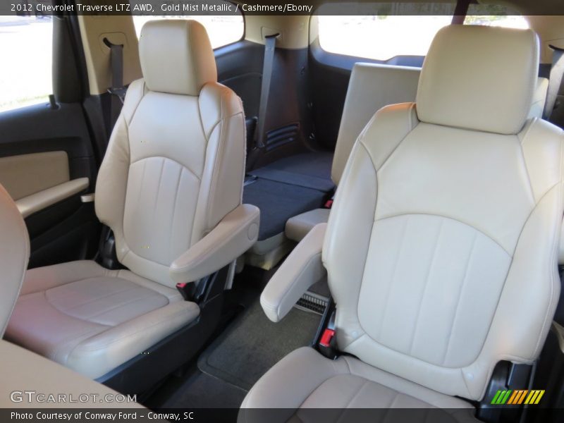 Gold Mist Metallic / Cashmere/Ebony 2012 Chevrolet Traverse LTZ AWD