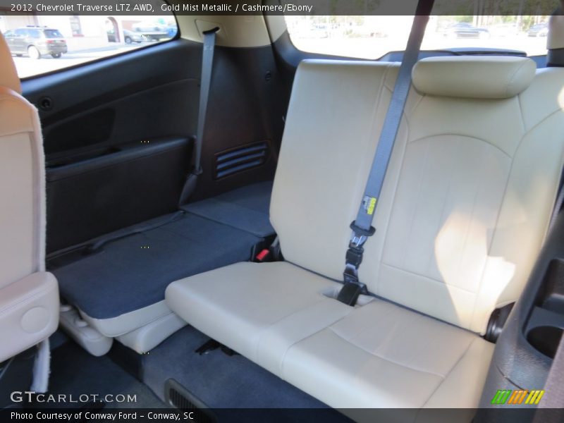 Gold Mist Metallic / Cashmere/Ebony 2012 Chevrolet Traverse LTZ AWD