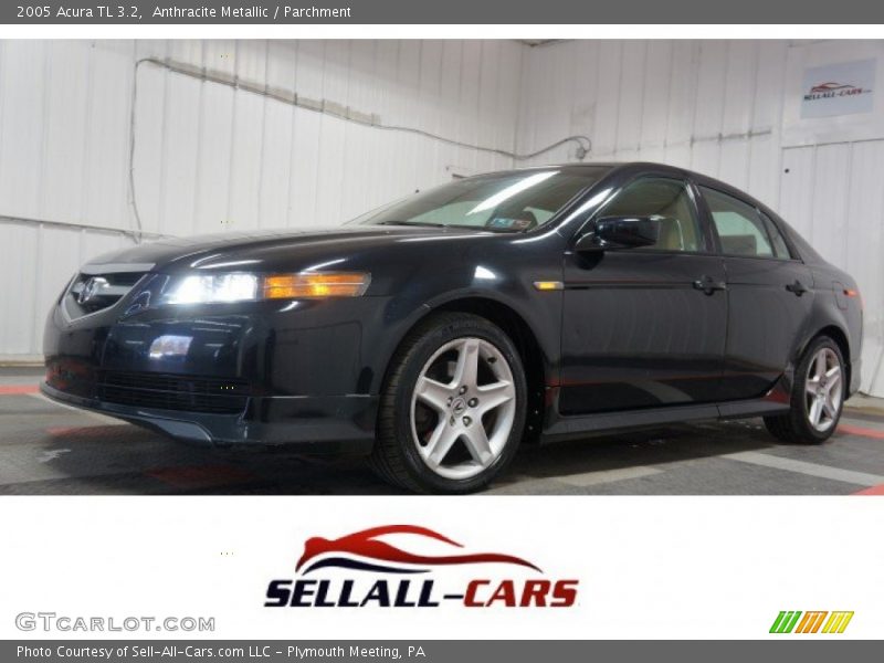 Anthracite Metallic / Parchment 2005 Acura TL 3.2