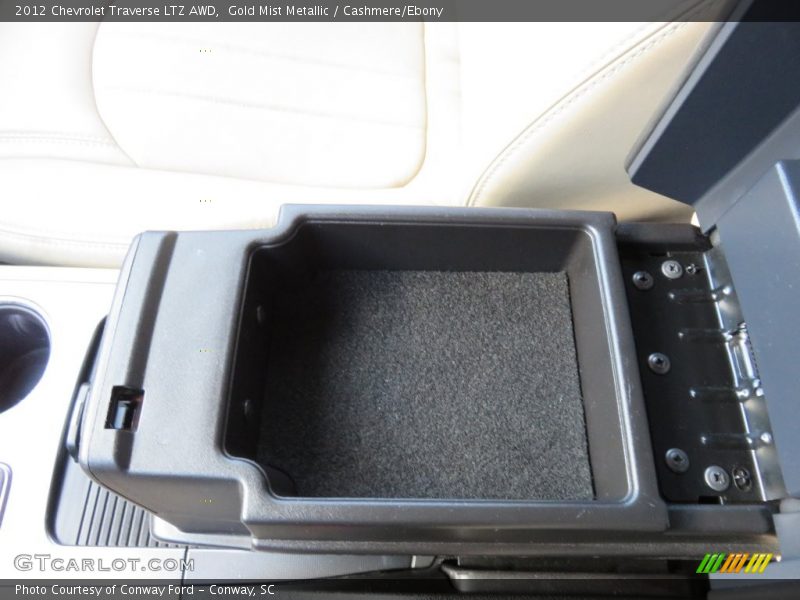 Gold Mist Metallic / Cashmere/Ebony 2012 Chevrolet Traverse LTZ AWD