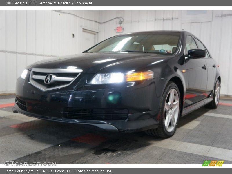 Anthracite Metallic / Parchment 2005 Acura TL 3.2