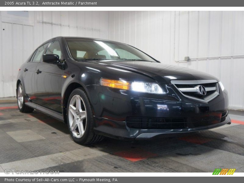 Anthracite Metallic / Parchment 2005 Acura TL 3.2
