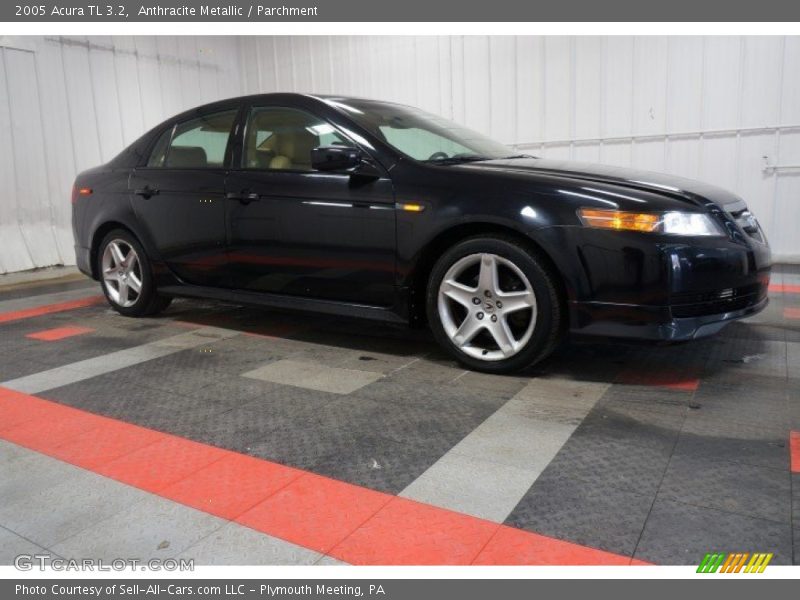 Anthracite Metallic / Parchment 2005 Acura TL 3.2