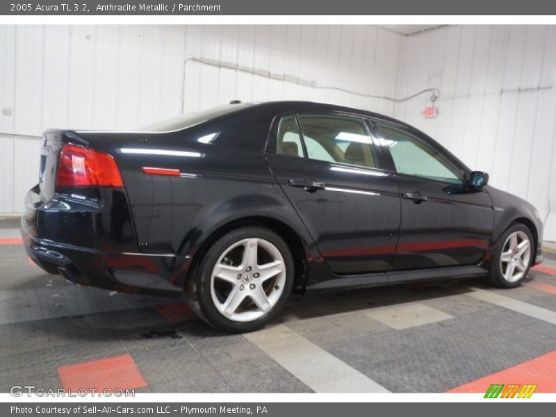 Anthracite Metallic / Parchment 2005 Acura TL 3.2