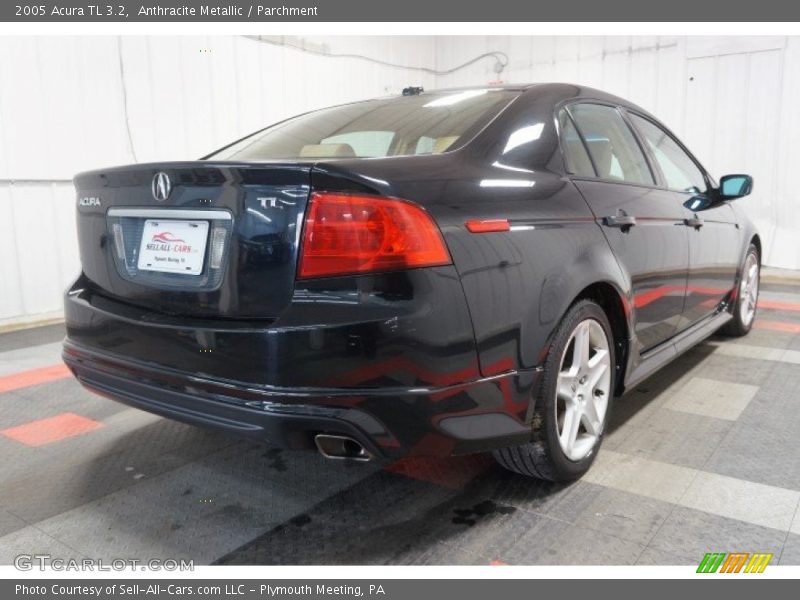 Anthracite Metallic / Parchment 2005 Acura TL 3.2