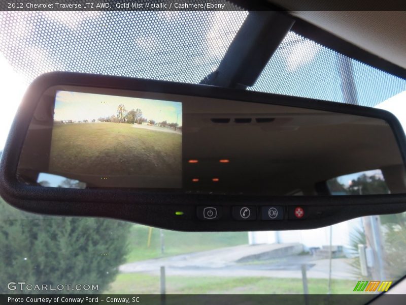Gold Mist Metallic / Cashmere/Ebony 2012 Chevrolet Traverse LTZ AWD