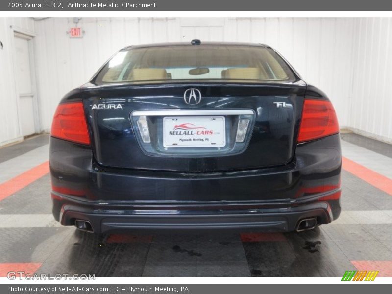 Anthracite Metallic / Parchment 2005 Acura TL 3.2