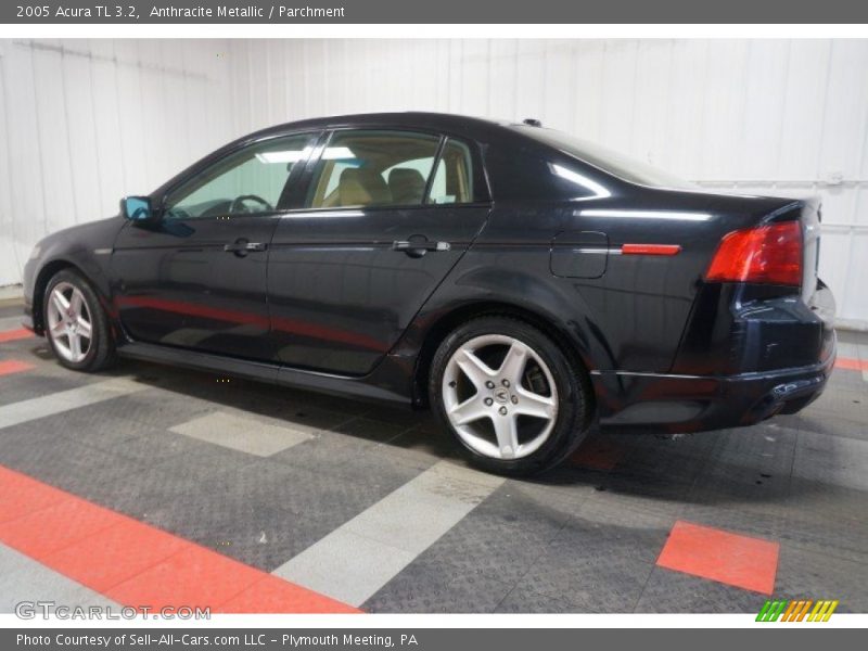 Anthracite Metallic / Parchment 2005 Acura TL 3.2
