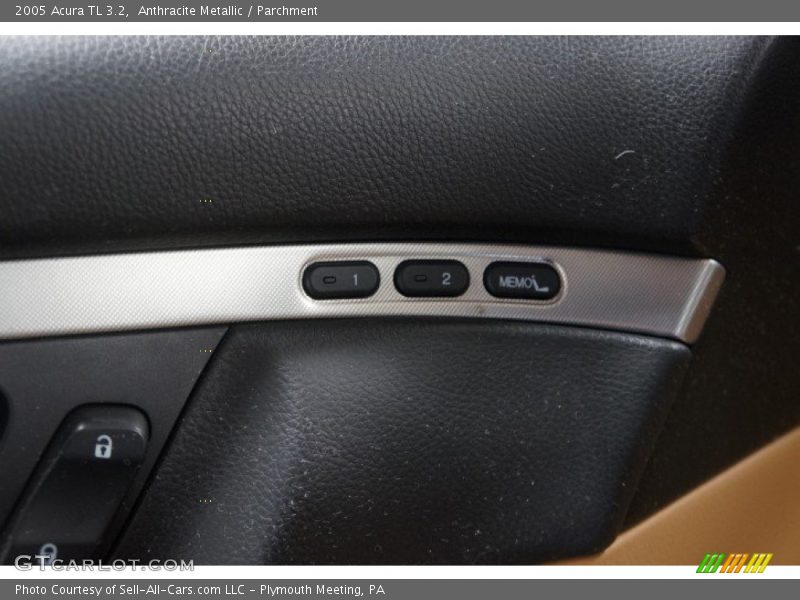 Anthracite Metallic / Parchment 2005 Acura TL 3.2
