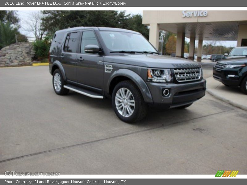 Corris Grey Metallic / Ebony/Ebony 2016 Land Rover LR4 HSE LUX