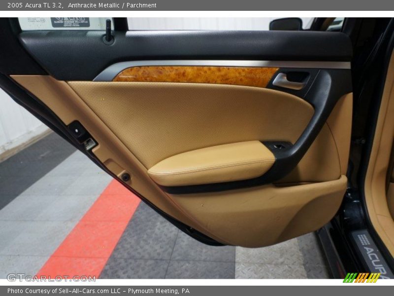 Anthracite Metallic / Parchment 2005 Acura TL 3.2
