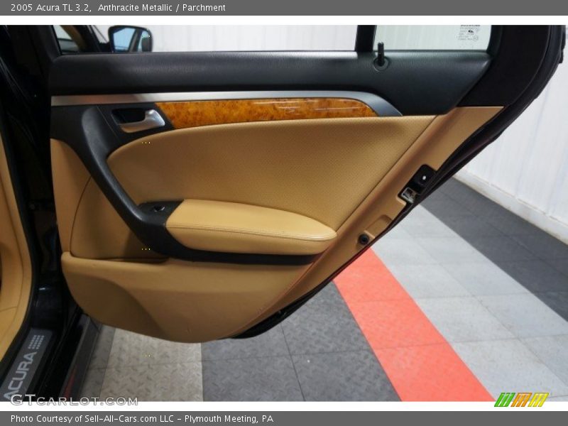 Anthracite Metallic / Parchment 2005 Acura TL 3.2
