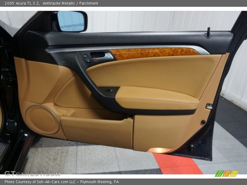 Anthracite Metallic / Parchment 2005 Acura TL 3.2