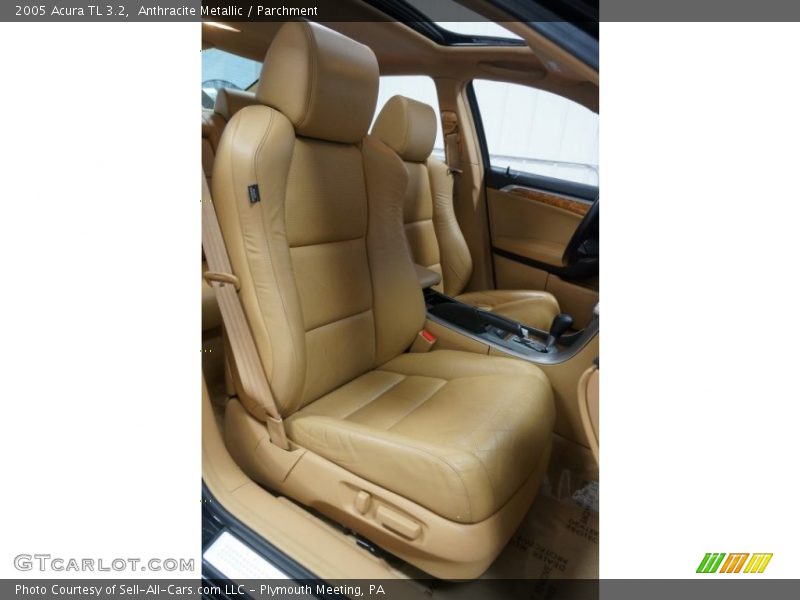 Anthracite Metallic / Parchment 2005 Acura TL 3.2