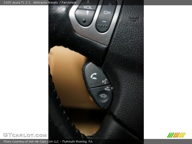 Anthracite Metallic / Parchment 2005 Acura TL 3.2
