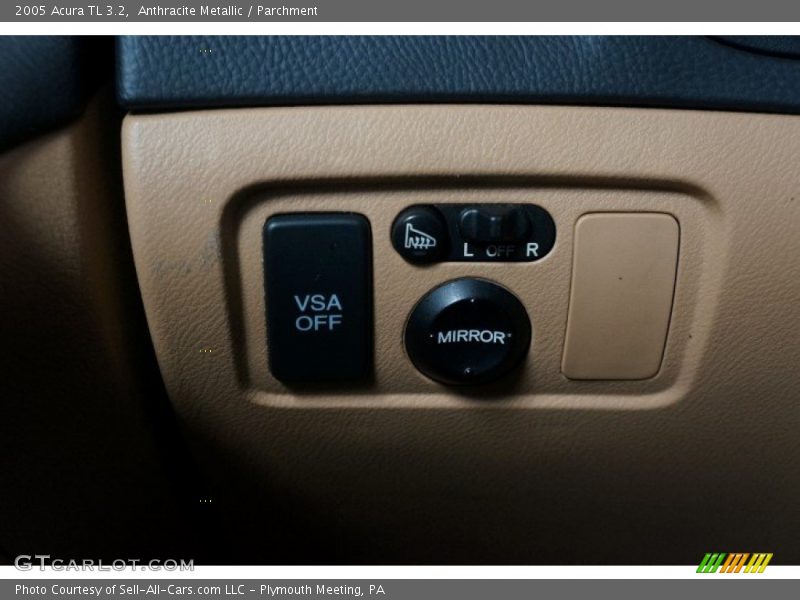Anthracite Metallic / Parchment 2005 Acura TL 3.2