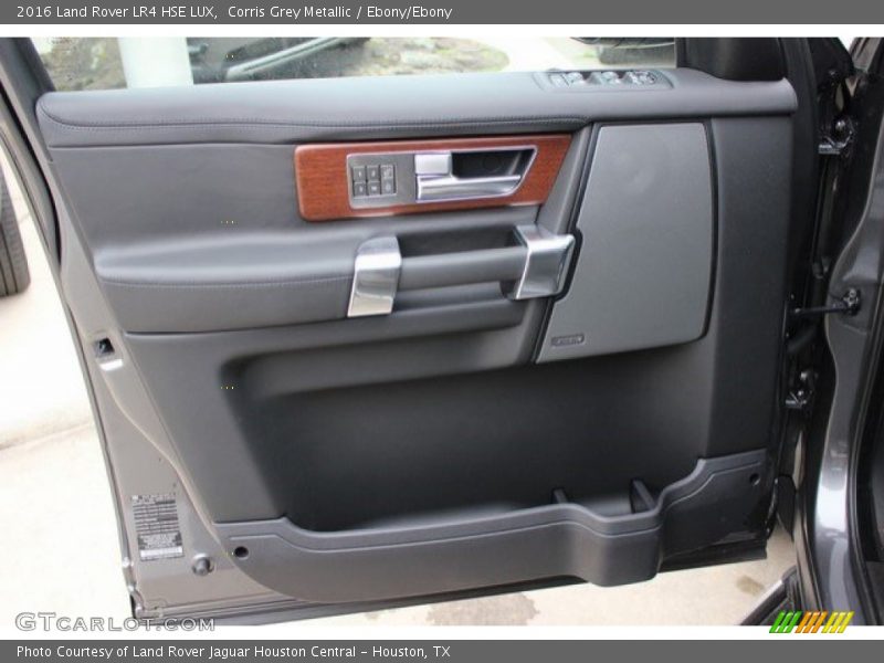 Corris Grey Metallic / Ebony/Ebony 2016 Land Rover LR4 HSE LUX