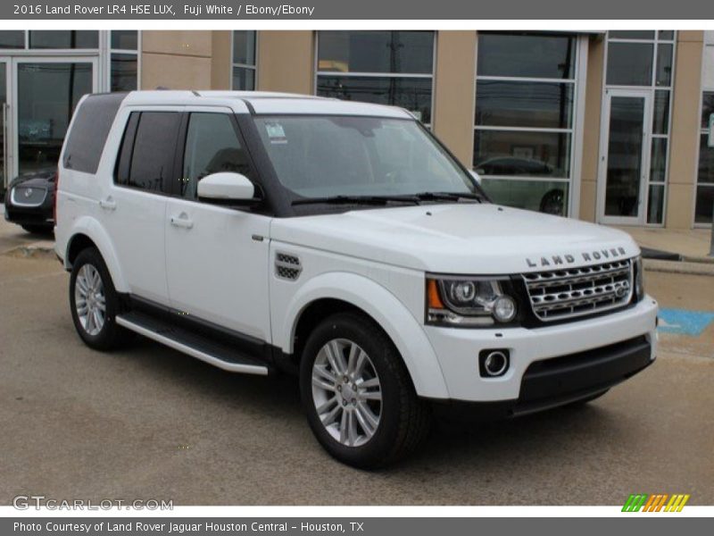 Fuji White / Ebony/Ebony 2016 Land Rover LR4 HSE LUX
