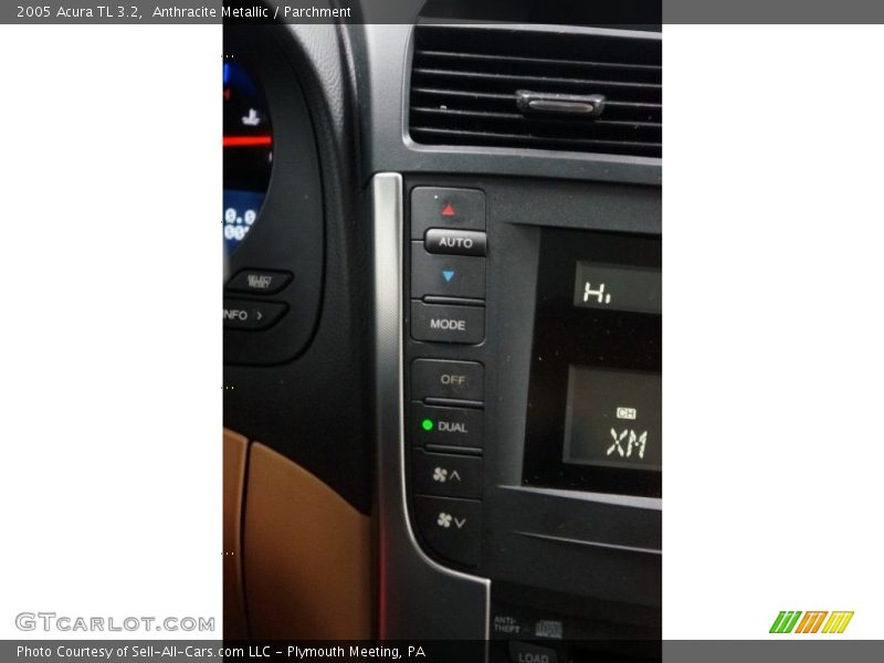 Anthracite Metallic / Parchment 2005 Acura TL 3.2