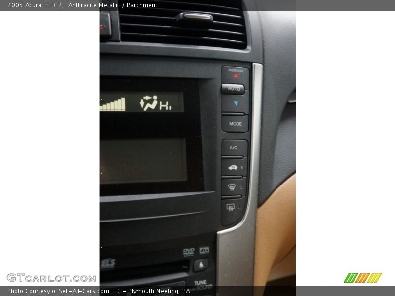 Anthracite Metallic / Parchment 2005 Acura TL 3.2